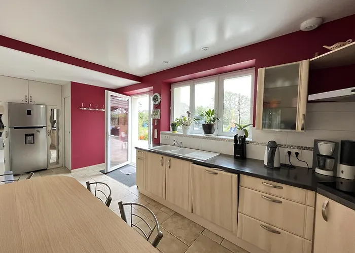 Ferienhaus Isaac - Piscine Naturelle - Proche Boulerie Jump - 8p Le Mans